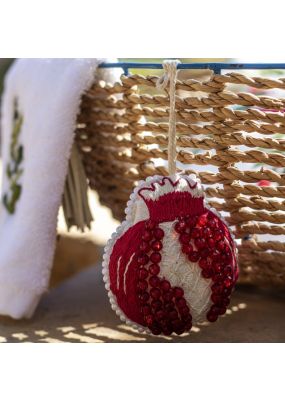Handcrafted Pomegranate Ornament