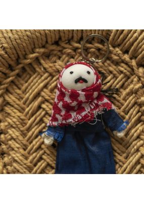 Traditional Man Doll Key Chain