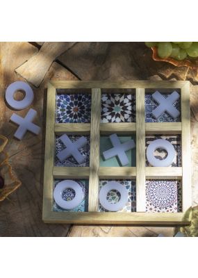 Wooden Tic-Tac-Toe Game Set