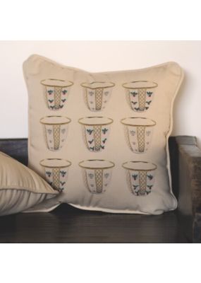Arabic Coffee Cups Cushion