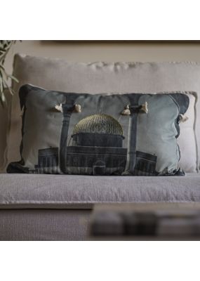 The Dome of the Rock Embroidered Cushion Cover - 60*40