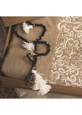 Prayer Beads with Tree of Life Charm