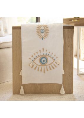 “Eye of the Orient” Table Runner