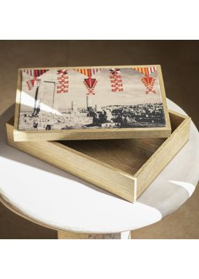 Amman Wooden Box with Embroidery