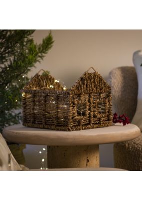 Handwoven House Basket