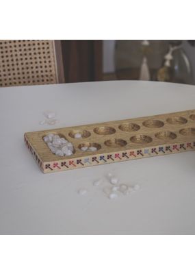 Mancala Game Set with Embroidery