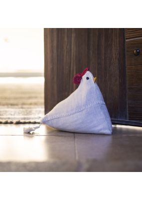 Handmade Chicken Door Stopper