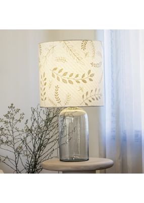 Tree Leaves Embroidered Table Lamp