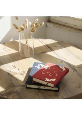Flying Bird Embroidered Small Notebook