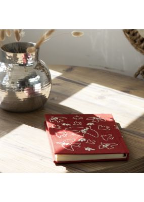 Flying Birds Embroidered  Large Notebook